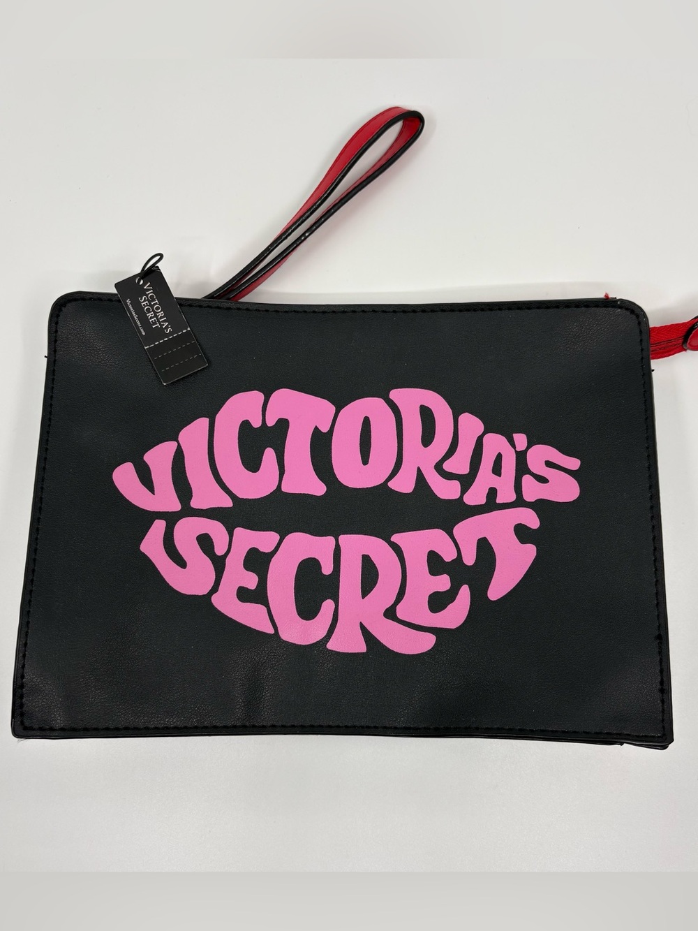 Victoria’s Secret Just Add Lipstick Beauty Bag Makeup Cosmetic Case Purse NWT